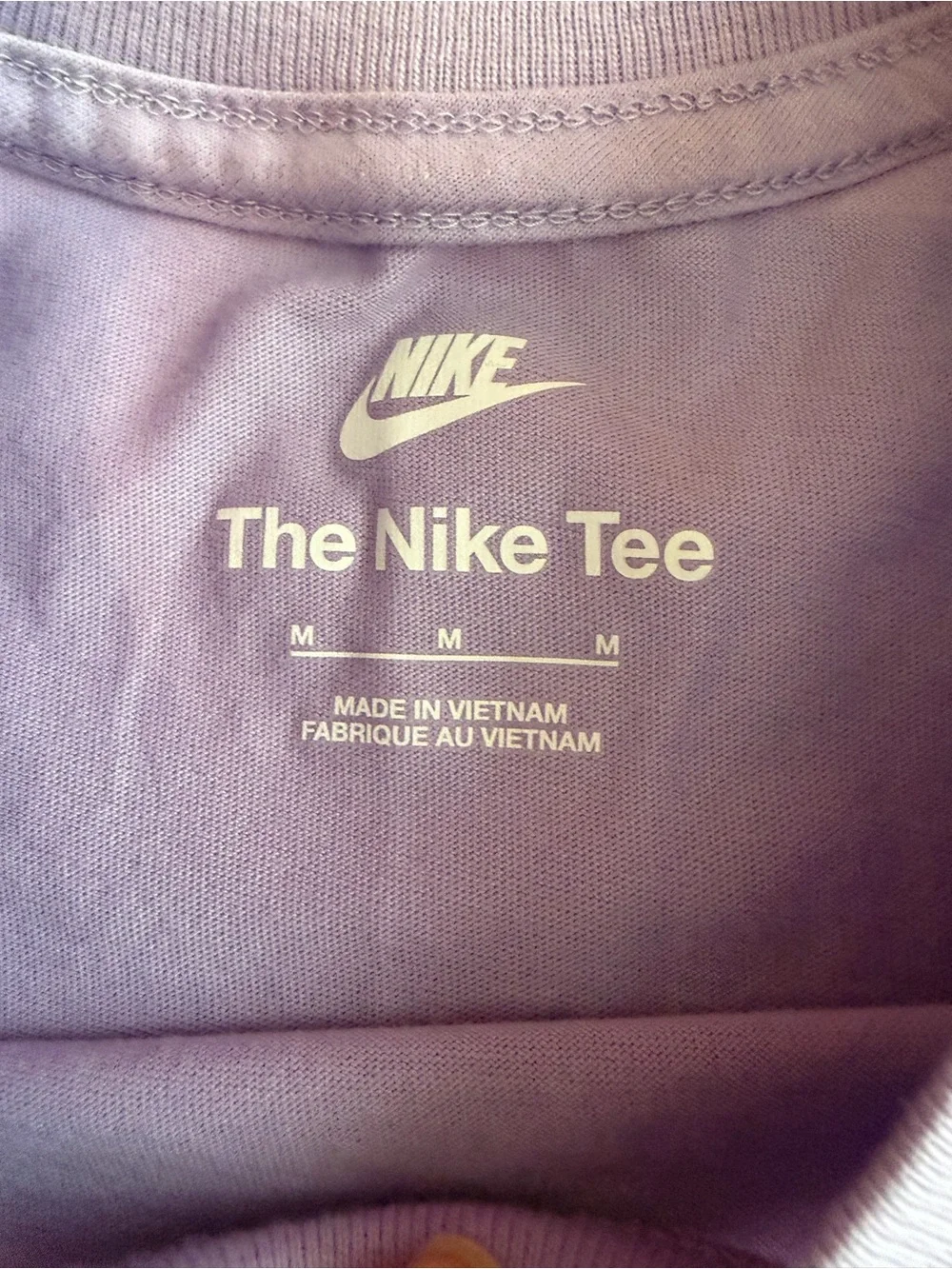 The Nike Tee Treat Your Sole Ice Cream Girls Size Medium Shirt NWT Lavender